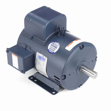 Marathon Air Compressor Motor, 5 HP, 1 Ph, 60 Hz, 208-230 V, 1800 RPM, 184T Frame, DP 131537.00